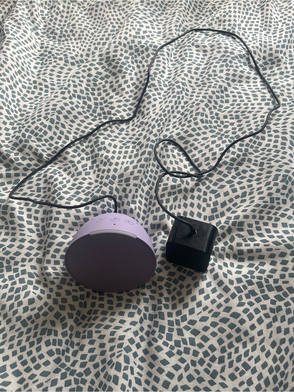 Amazon Echo Pop (Purple and Black)